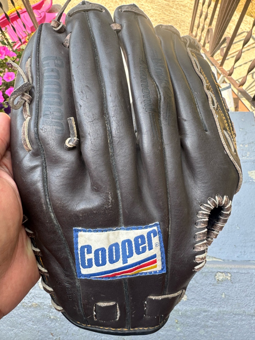 Vintage Cooper Black Diamond 630 Baseball Glove